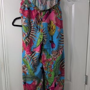 Rachel Roy Boho Whimsical Bohemian Summer Beach Pants Medium